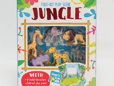 Fold-Out Play Scene: Jungle on Sale